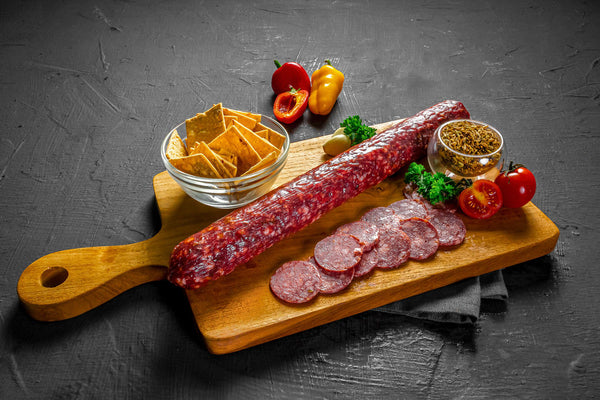 Beef Salami Cured Peppersnacker Fennel