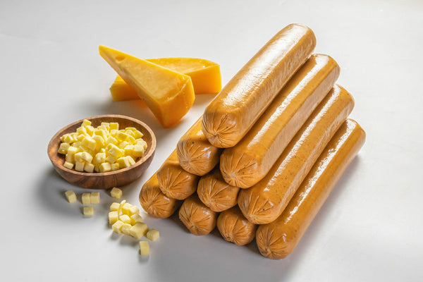 Jumbo Chicken Kielbasa with Cheese Sausage