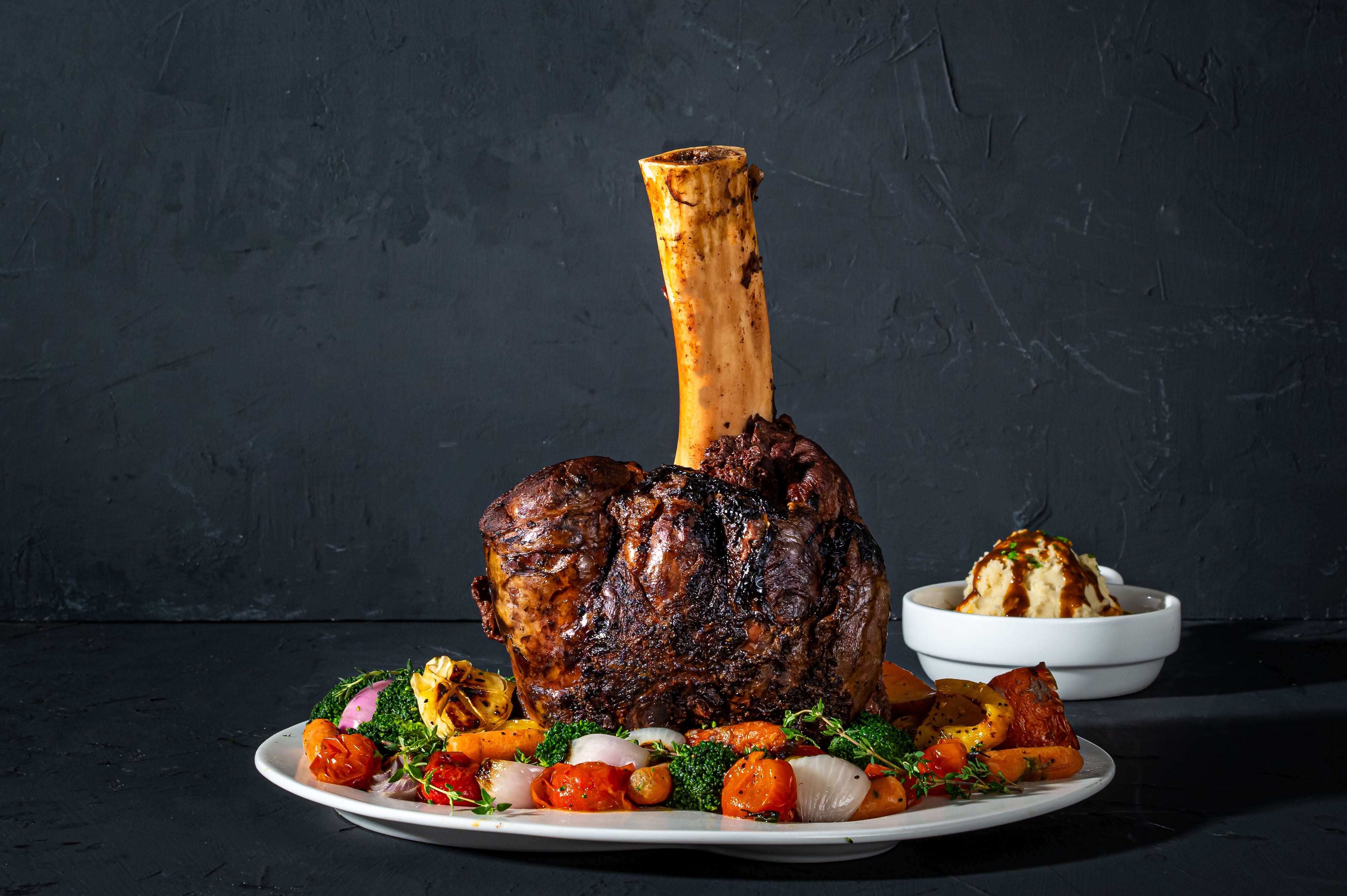 Braised Wagyu Beef Shank "Thor's Hammer"